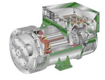 息县发电机内部结构图 息县发电机内部结构图